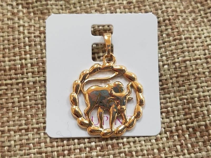 Кулон *телец* Xuping позолота 18к