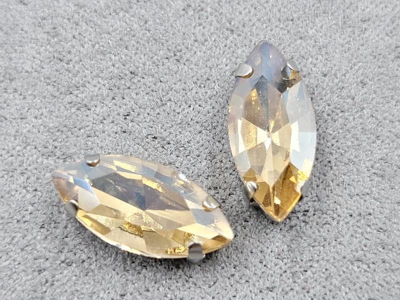 Сережки Xuping 7 мм висота 16 мм англійський замок колір 18к