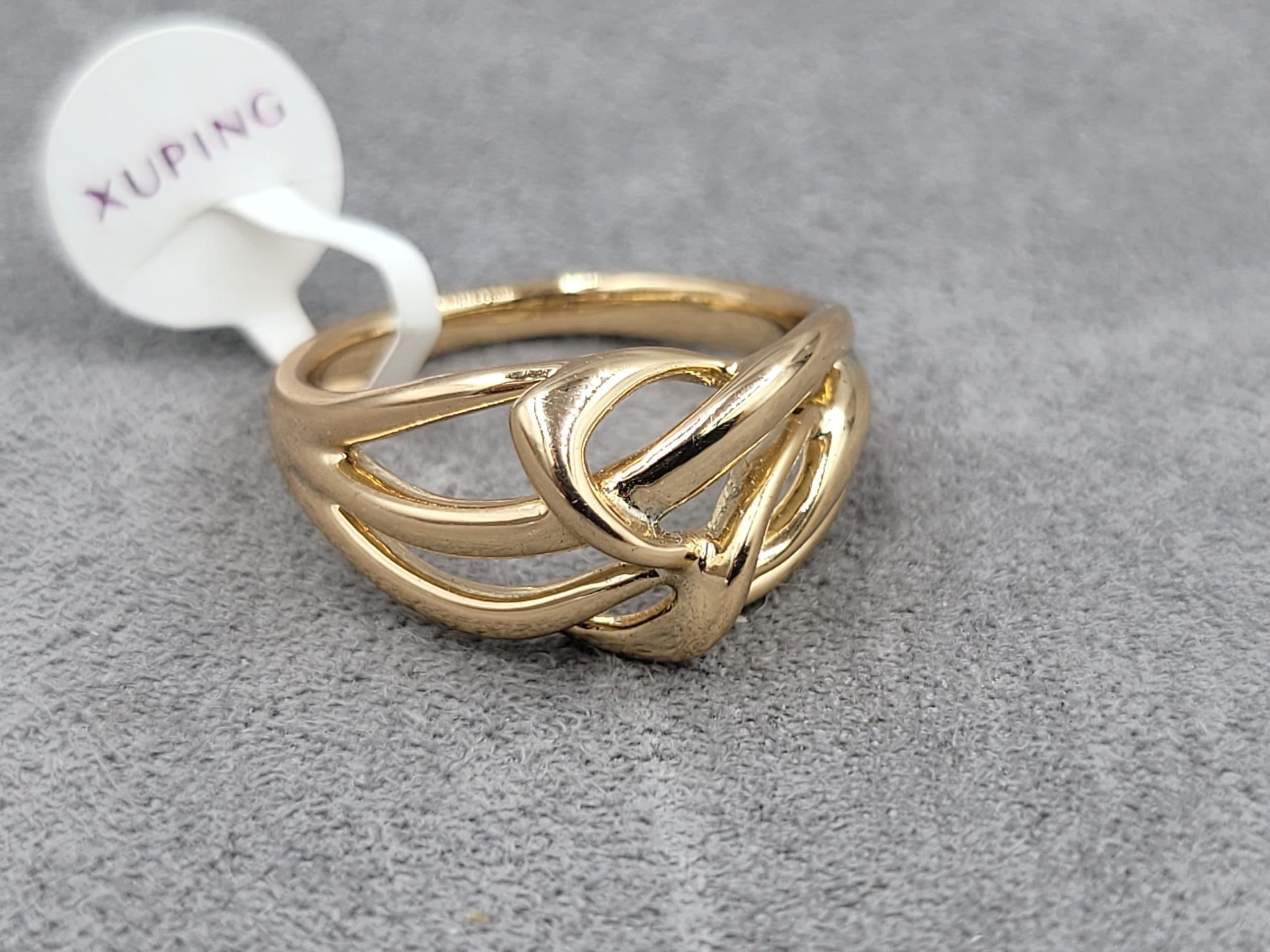 Каблучка Xuping 10*18 мм (16,17 розмір) колір 18к