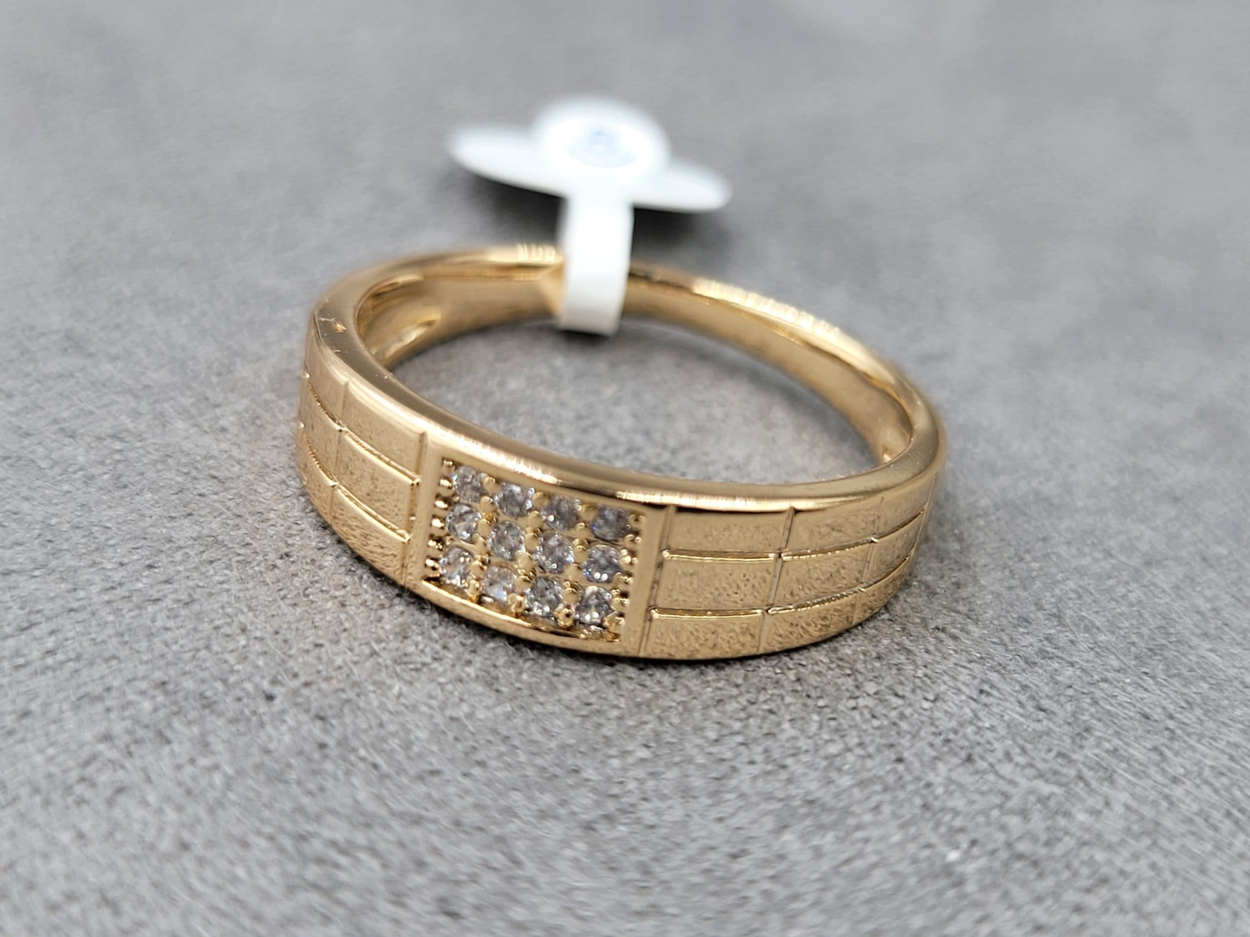 Кільце Xuping 5,5 мм ( 16,17 розмір ) колір 18к