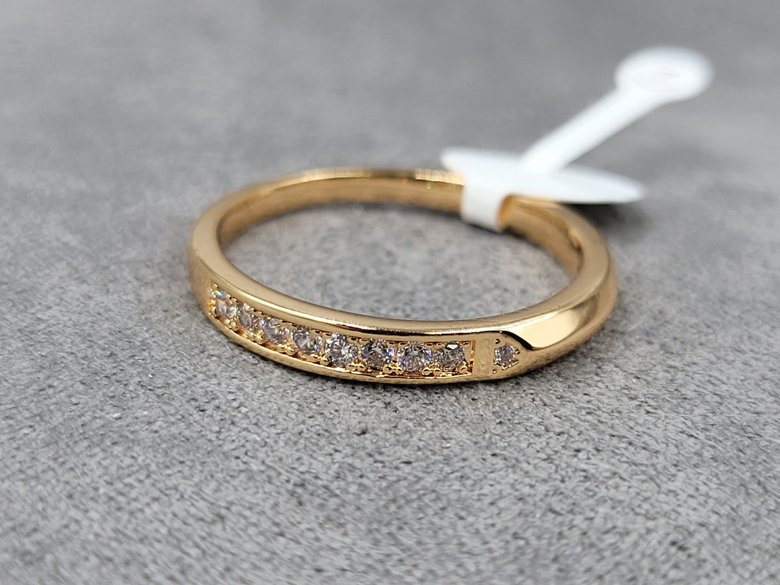 Кільце Xuping 3 мм позолота 18к