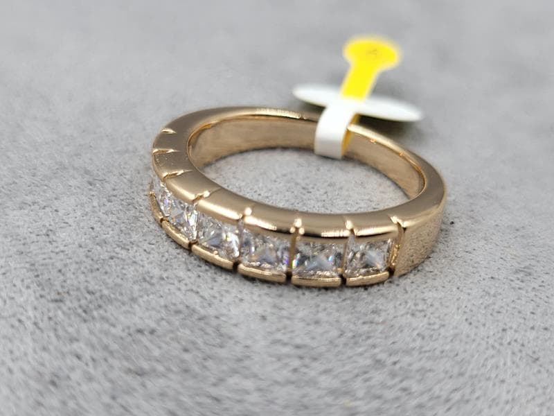 Кільце Xuping 4 мм позолота 18к