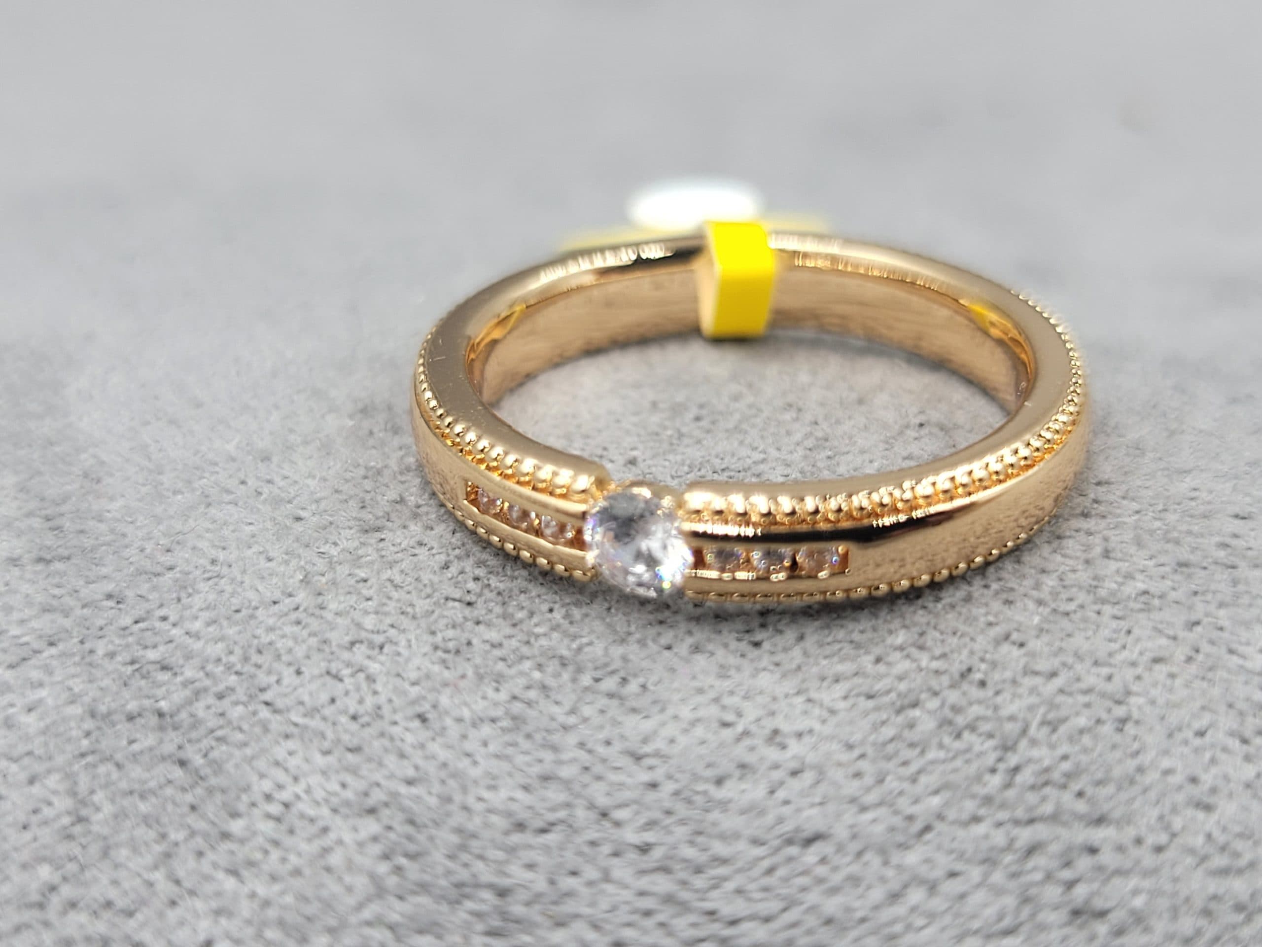 Кільце Xuping 3,4 мм (16 розмір) позолота 18к