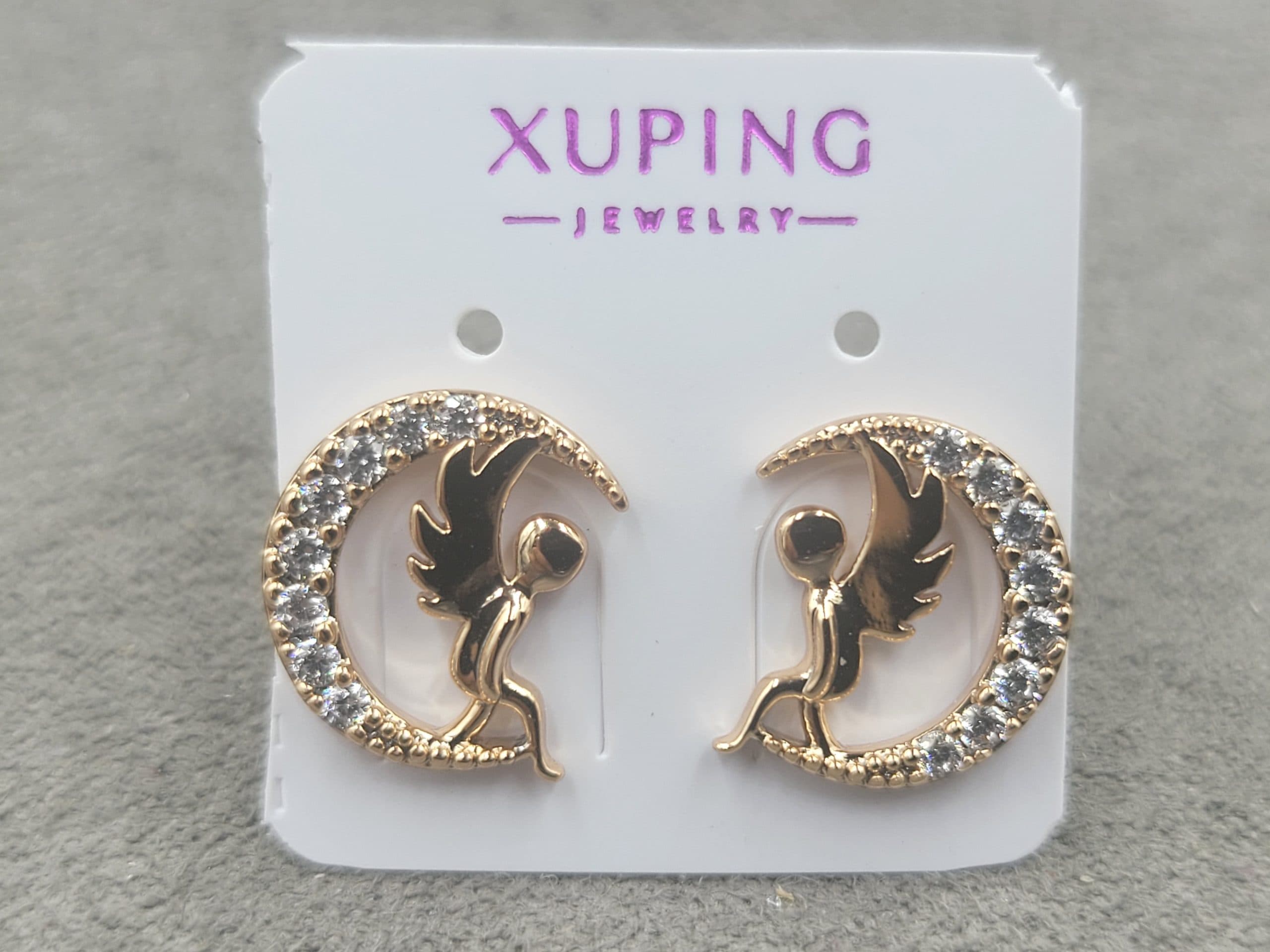 Гвоздики Xuping 10*12 мм 18к