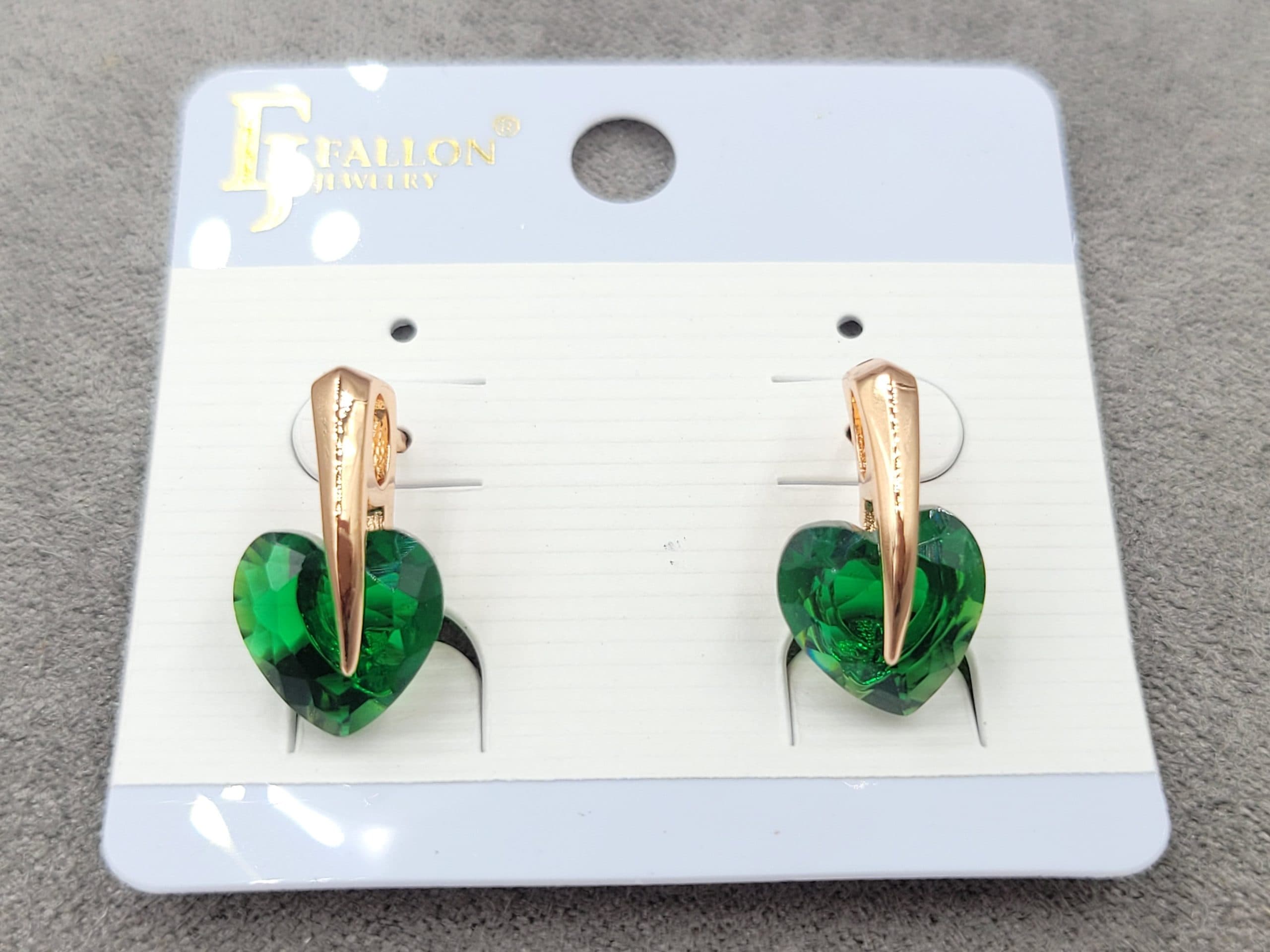 Сережки Fallon 10*17 мм англійський замок