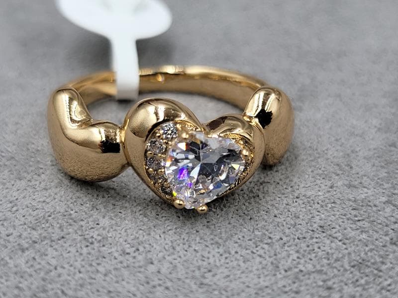 Кільце Xuping 5 мм (16,17,18,19,20 розміри)колір 18к