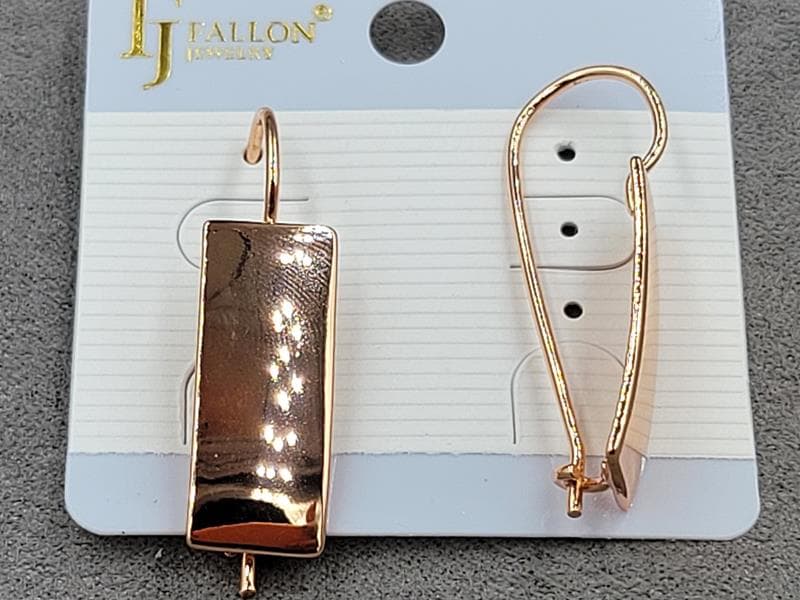 Сережки Fallon 10*36 мм французський замок