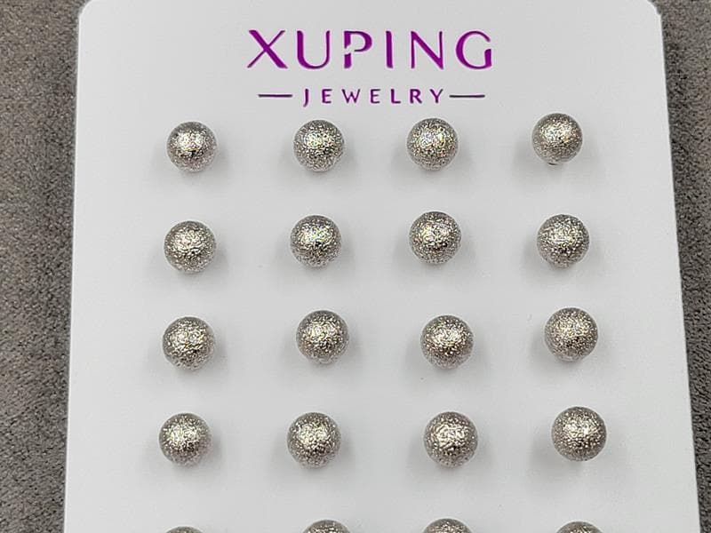 Гвоздики 5 мм Xuping родій