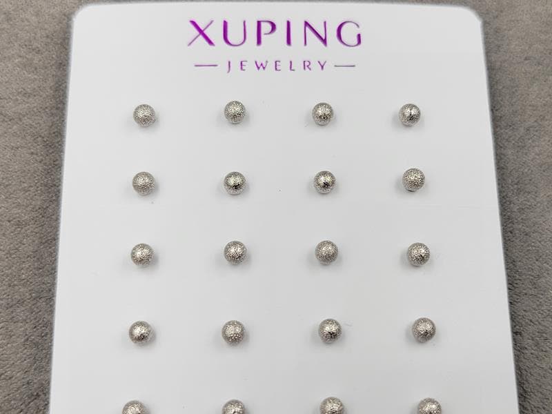 Гвоздики 3 мм Xuping родій