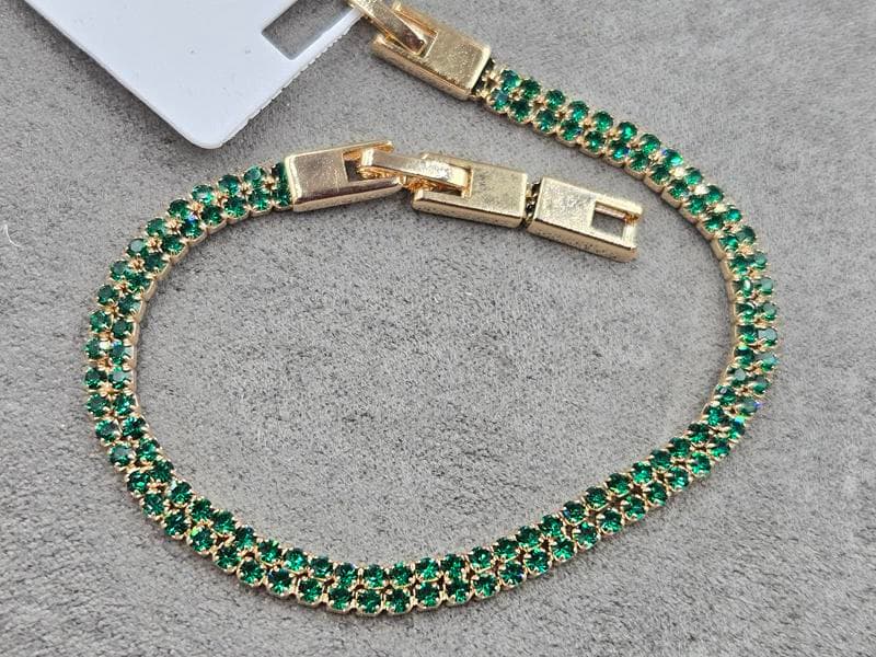 Браслет Xuping 4 мм довжина 19 см колір золото 18к