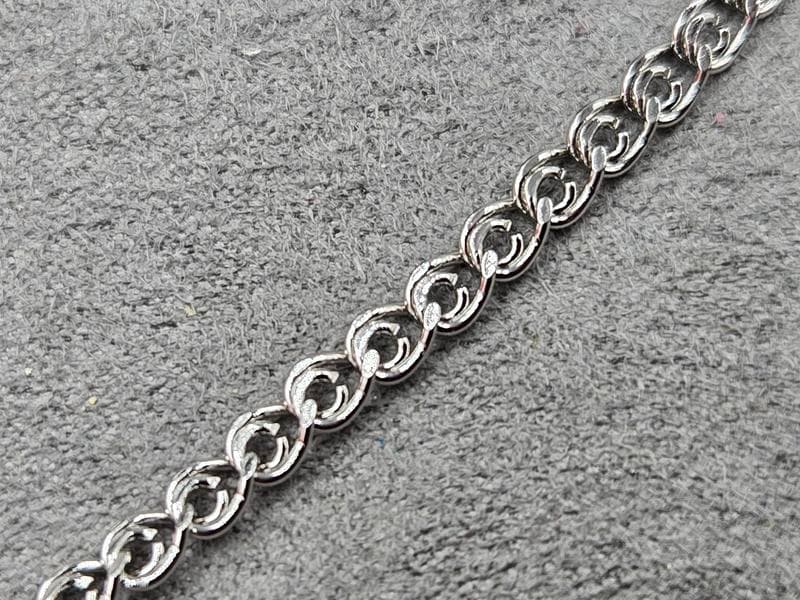 Браслет Xuping 3,7 мм довжина 17 см родій