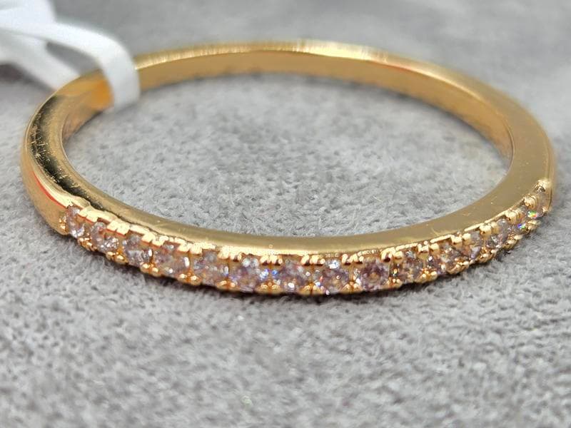 Каблучка Xuping 2 мм 16,17,18,19,20,21,22 розміри ) колір 18к