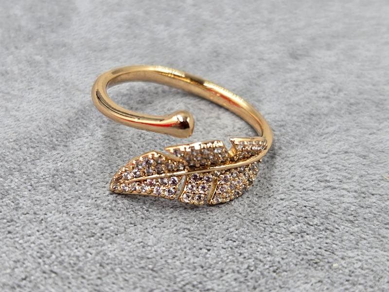 Каблучка Xuping 8 мм роз'ємна колір 18к