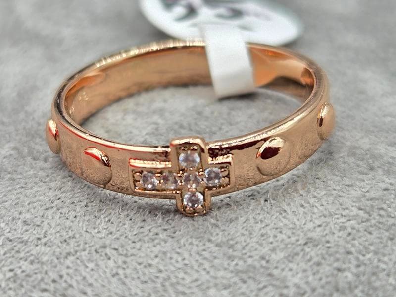 Каблучка Xuping 6 мм(16,17,18,19,20 розмір) колір 18к