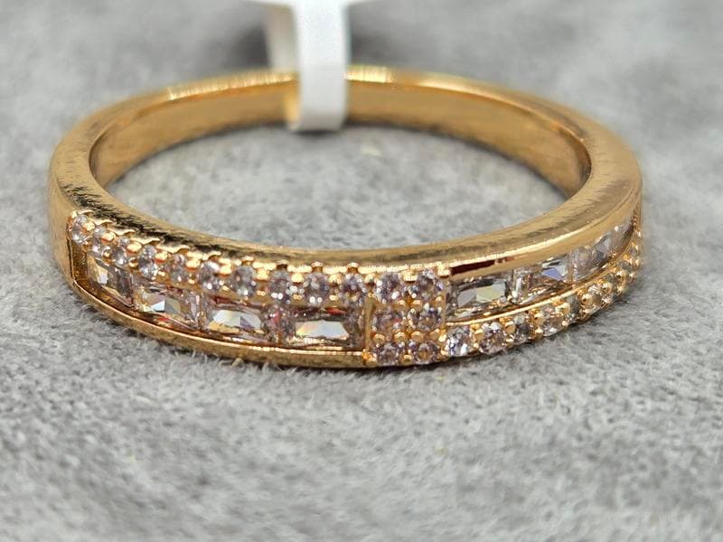 Каблучка Xuping 4 мм (16,17,18,19,20 розмір) колір 18к