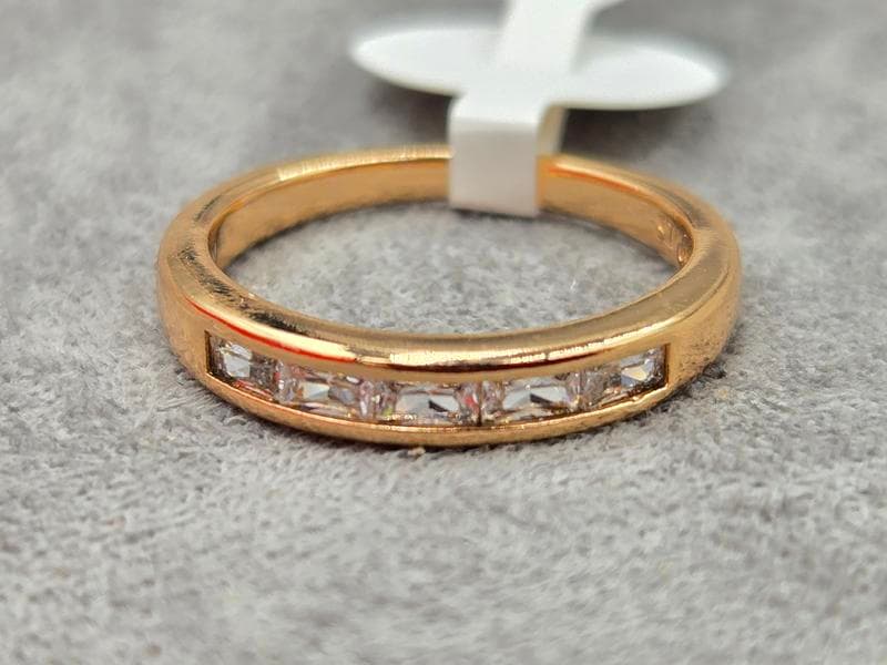 Каблучка Xuping 3 мм ( 13,14,15 розміри ) колір 18к