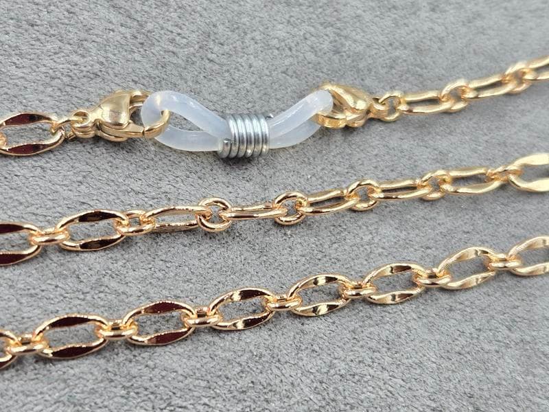 Ланцюг для окулярів Xuping 4 мм довжина 80 см колір 18к