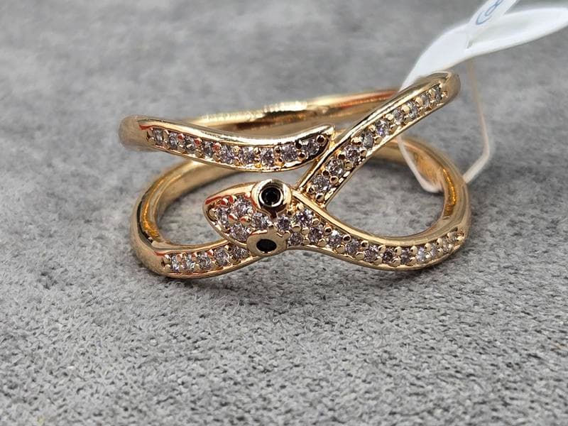 Каблучка Xuping 11 мм (16,17,18,19,20 розмір) колір 18к