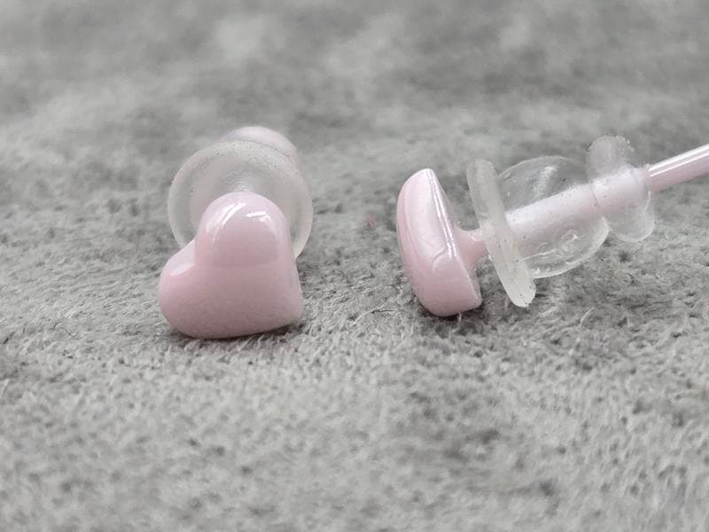 Гвоздики Xuping кераміка серце 6 мм