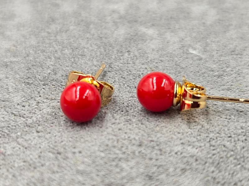 Гвоздики Xuping 6 мм колір 18к