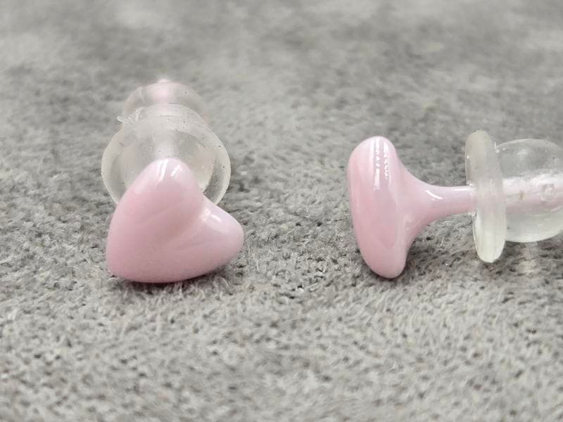 Гвоздики Xuping кераміка 5,5 мм рожеві