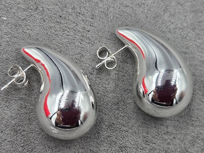 Гвоздики Xuping 16,5 мм висота 31 мм родій