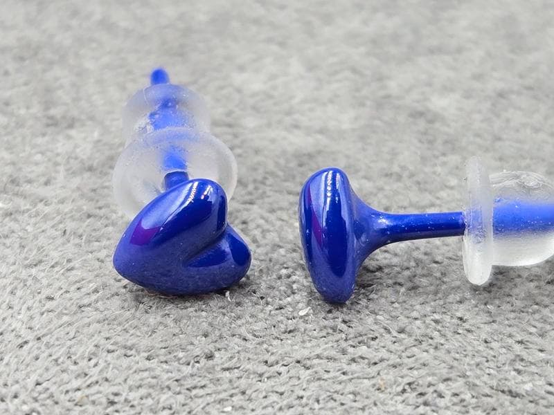 Гвоздики Xuping 5,5 мм сині