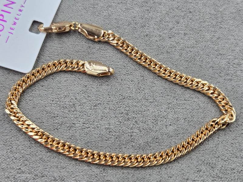 Браслет Xuping 3,8 мм довжина 19 см колір золото