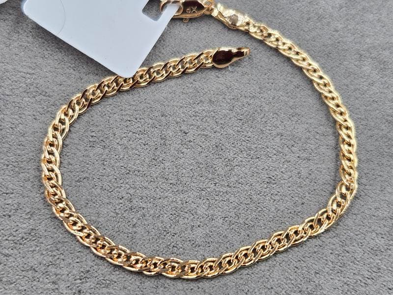 Браслет Xuping 3,8 мм довжина 19 см колір золото