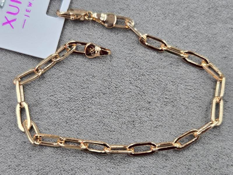 Браслет Xuping 3,8 мм довжина 19 см колір золото