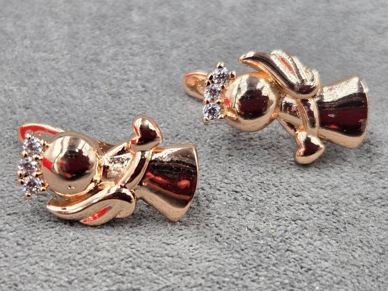 Сережки Fallon 10*17 мм англійський замок