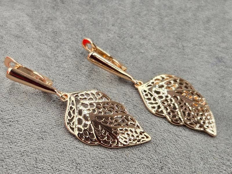 Сережки Fallon 15*41 мм англійський замок