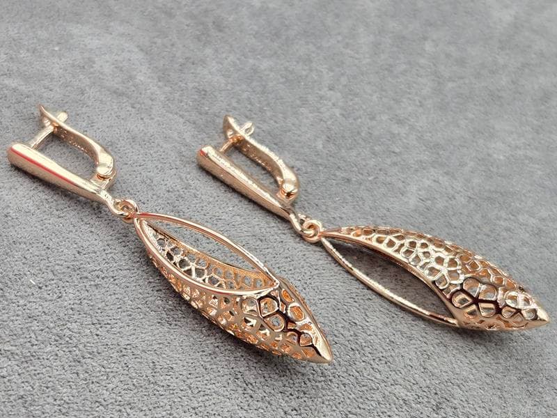 Сережки Fallon 10*47 мм англійський замок