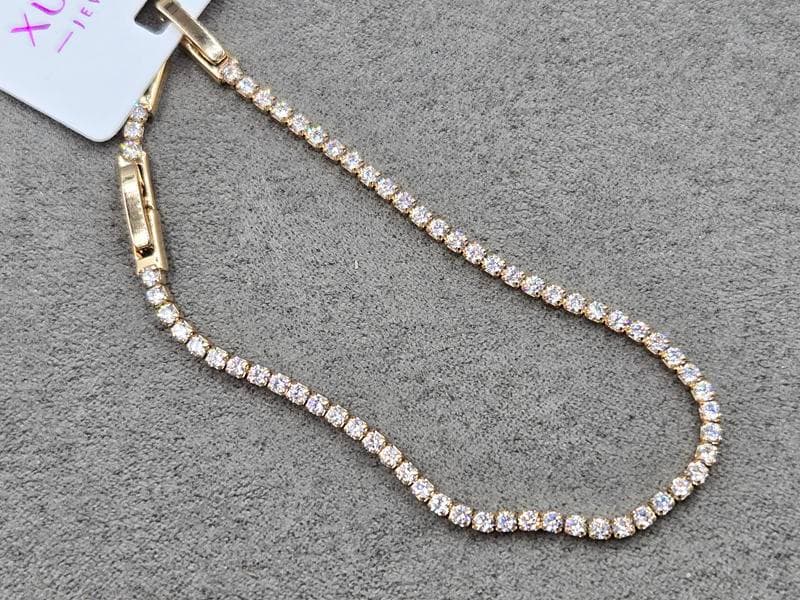 Браслет Xuping 4,5 мм довжина 19 см колір золото