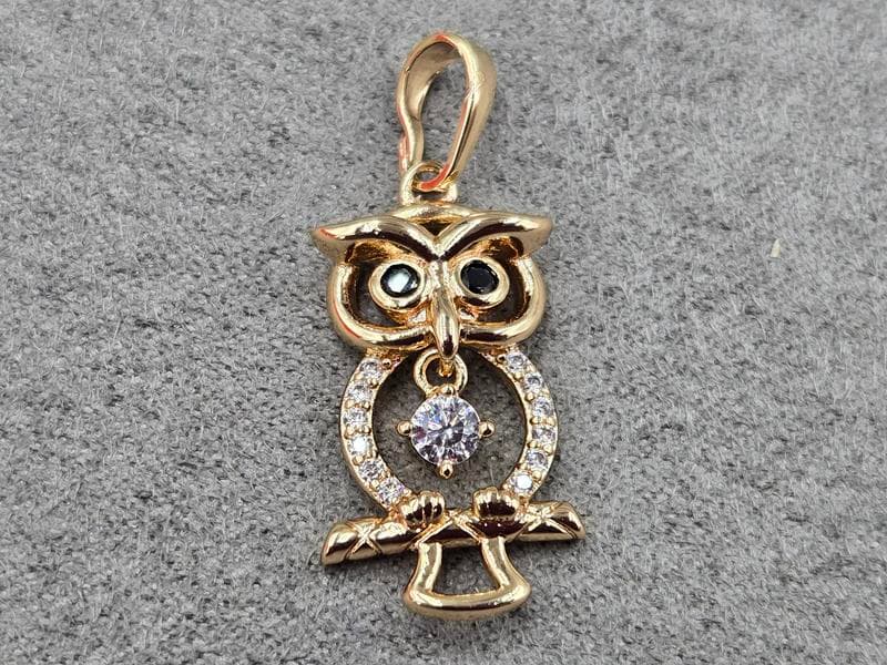 Кулон Xuping 13 мм висота 30 мм колір 18к