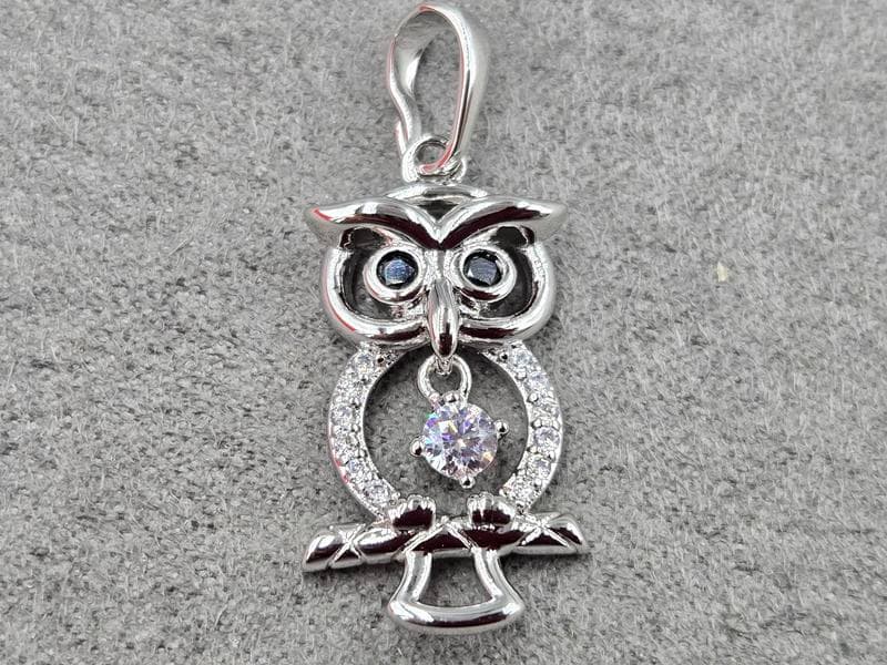 Кулон Xuping 13 мм висота 30 мм родій