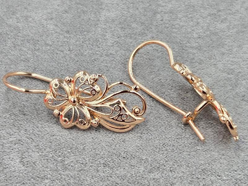 Сережки Fallon 14 мм висота 35 мм