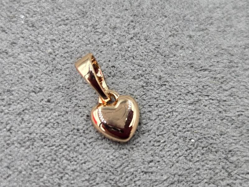 Кулон Xuping 7 мм висота 13 мм колір 18к