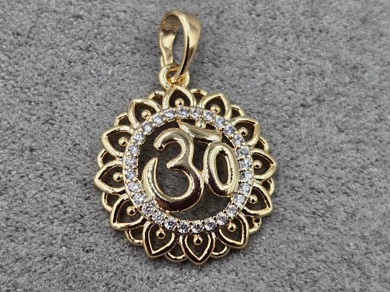 Кулон Xuping 18 мм висота 26 мм колір 18к