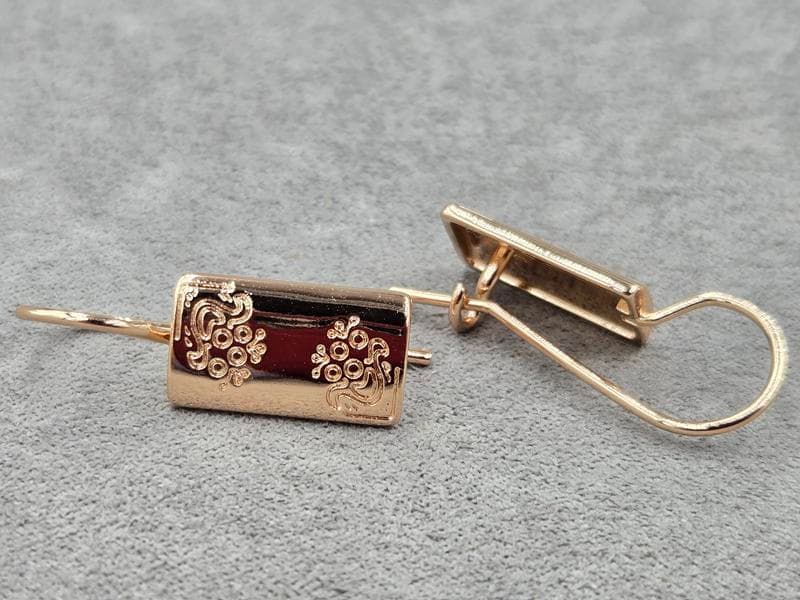 Сережки Fallon 10 мм висота 28 мм