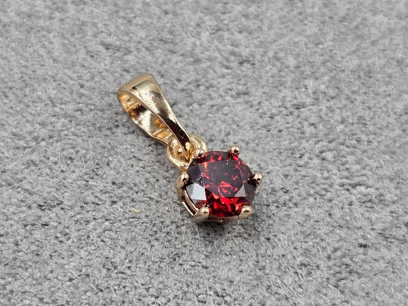 Кулон Xuping 5 мм висота 13 мм колір 18к