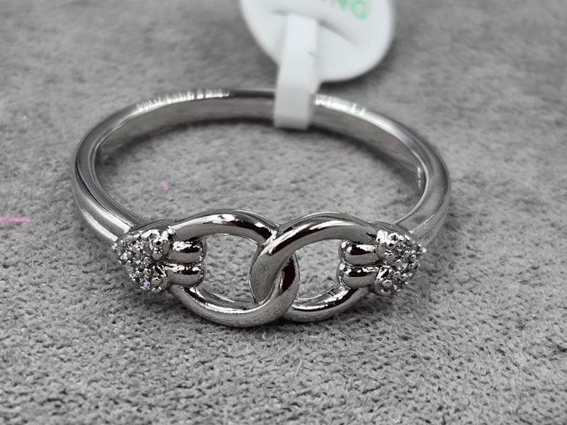 Каблучка Xuping 7 мм (16,17,18,19 розміри) родій