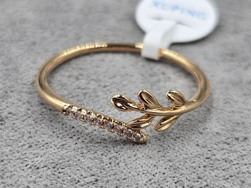 Каблучка Xuping 6 мм (15,16,17,18,19,20 розмір) колір 18к