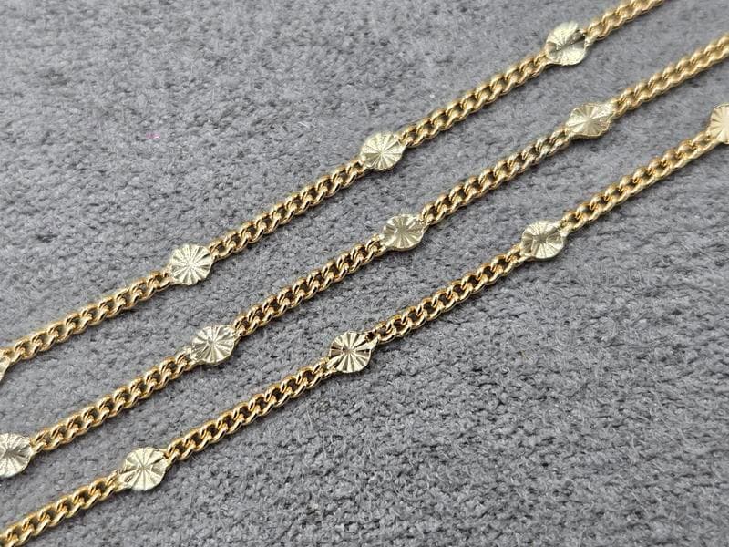 Ланцюг Xuping 2 мм довжина 45 см колір золото