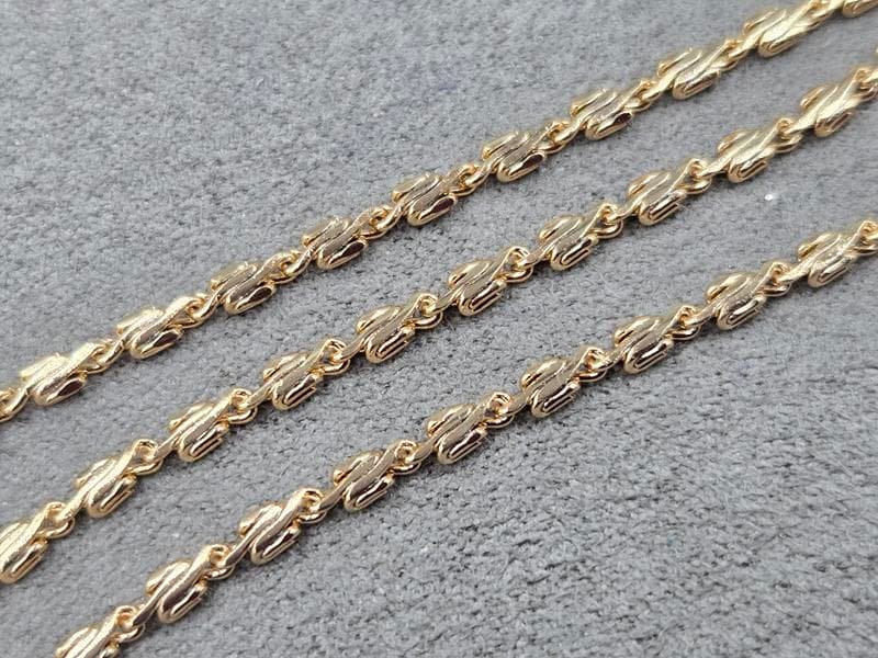 Ланцюг Xuping 2,5 мм довжина 45 см колір золото