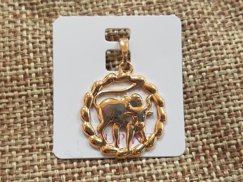 Кулон *телец* Xuping позолота 18к