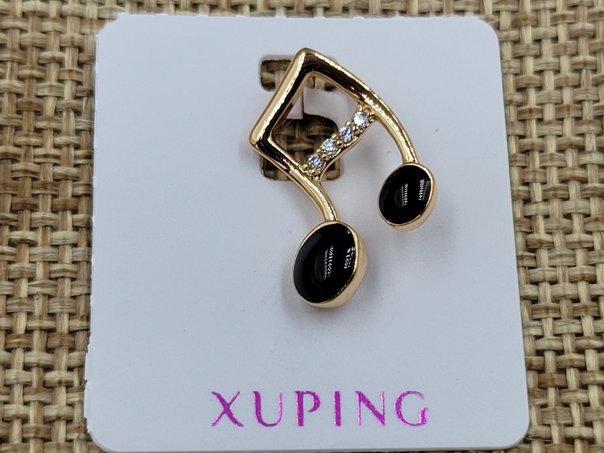 Кулон Xuping 12*18 мм позолота 18к