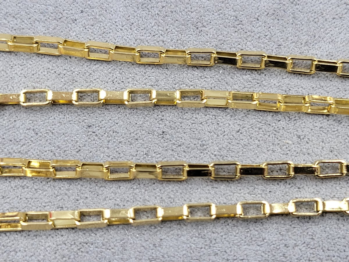 Ланцюжок ТТМ Xuping длина 45 см ширина 2,4 мм (позолота 14к)