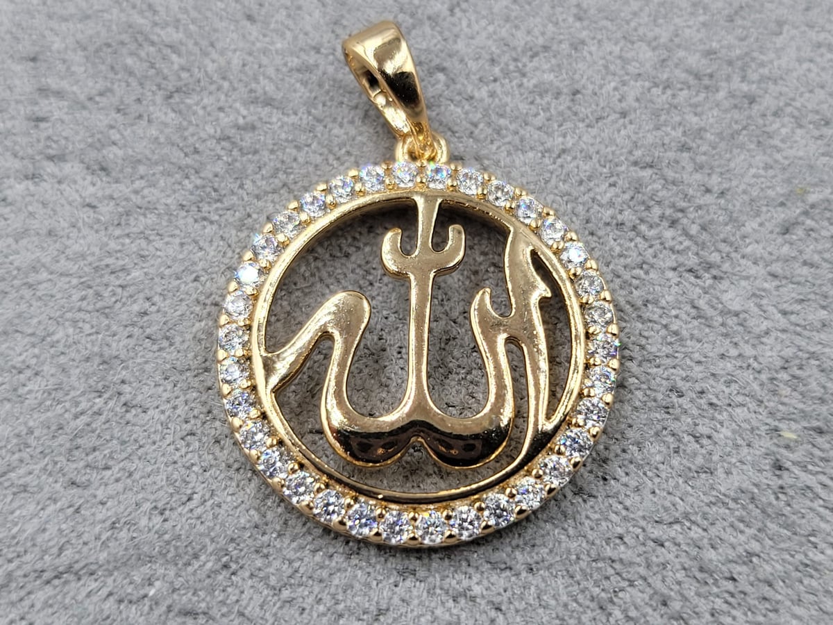 Кулон Xuping 20 мм в. 27 мм позолота 18к