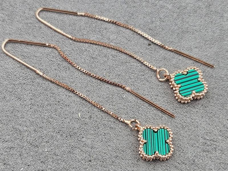 Сережки протяжки Fallon 12 мм висота 6 см